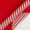 Reversible Wrapping Paper - Mini Roll - 17 Inch x 33 Feet - Red and Stripes Design for Christmas, Birthday, Holiday, Wedding, Baby Shower